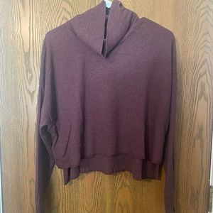 American Eagle cropped, long sleeved top